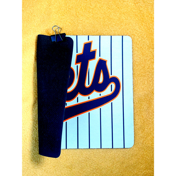 METS BASEBALL HIGH QUALITY MOUSE PAD MAT FOR SCHOOL AND OFFICE - Picture 3 of 4